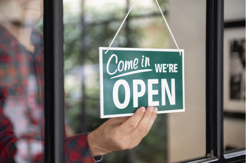 open